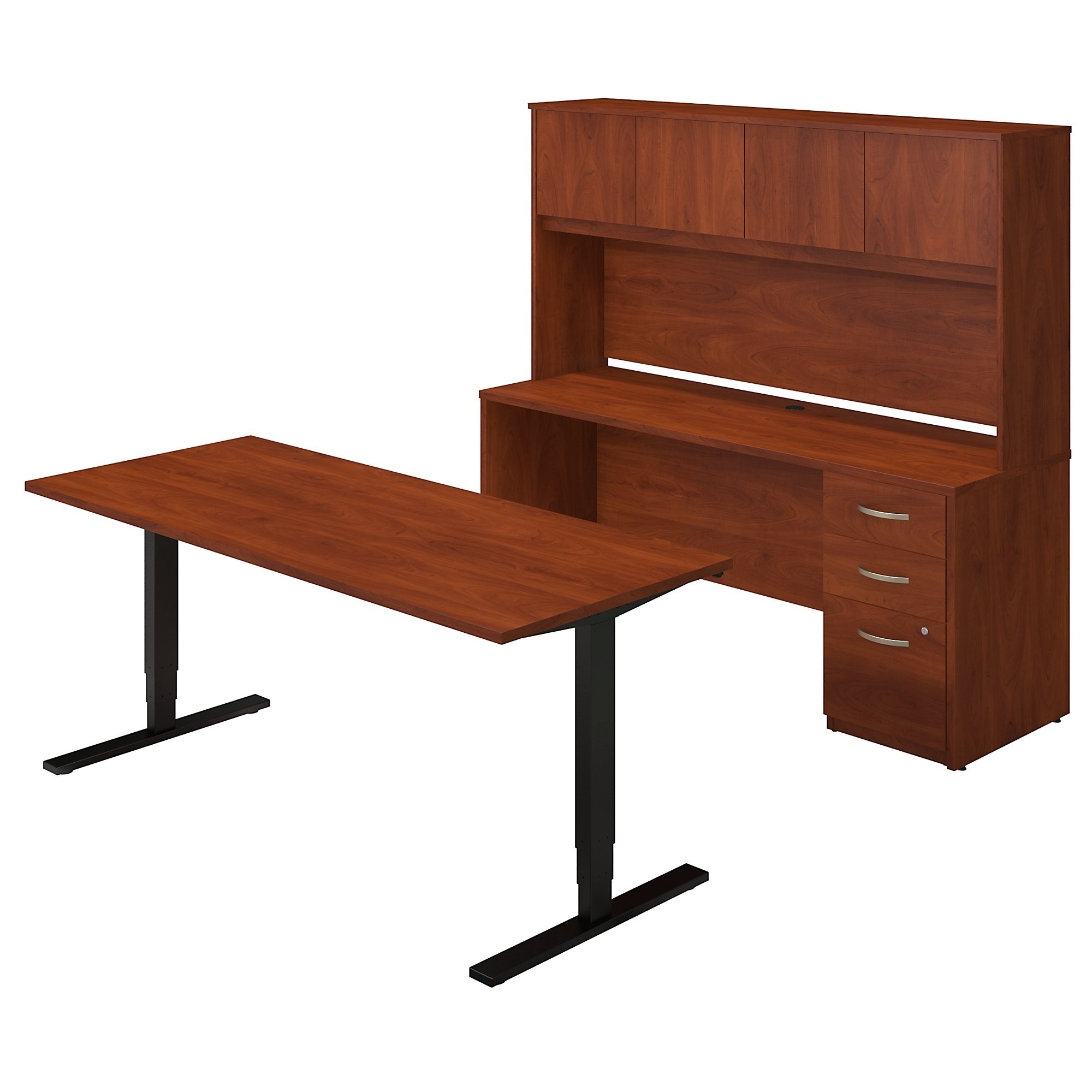 Shop Bush Business Furniture 42w Corner Desk Returns And Storage