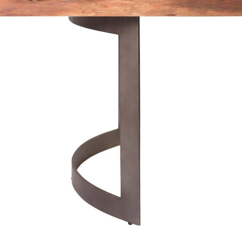 Aurelle Home Bennett Live Edge Dining Table