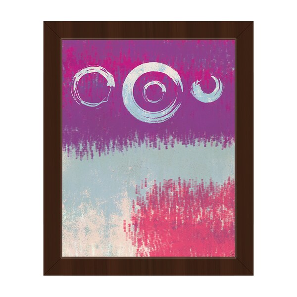 Shop Painted Target Multicolored Framed Canvas Wall Art On Sale