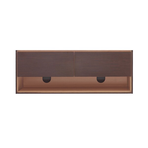 Avanity Sonoma 63-inch Iron Wood Finish Vanity Only