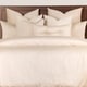 preview thumbnail 4 of 2, SIScovers Lyra Ivory Square Decorative Accent Pillow
