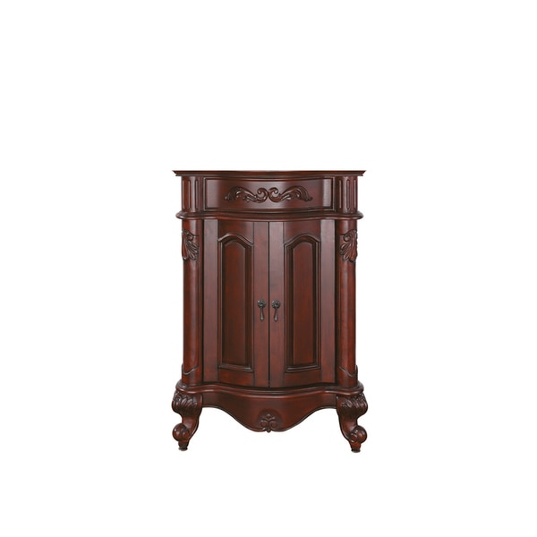 Avanity Provence Antique Cherry Finish 24-inch Vanity Only ...