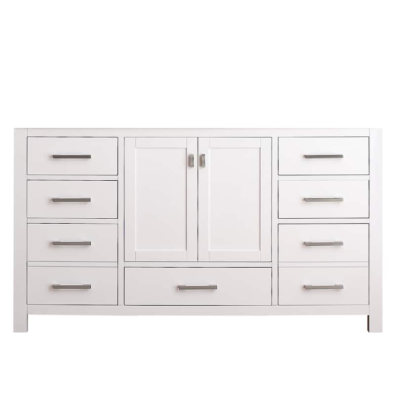 Avanity Modero 60-inch Single Vanity Only in White