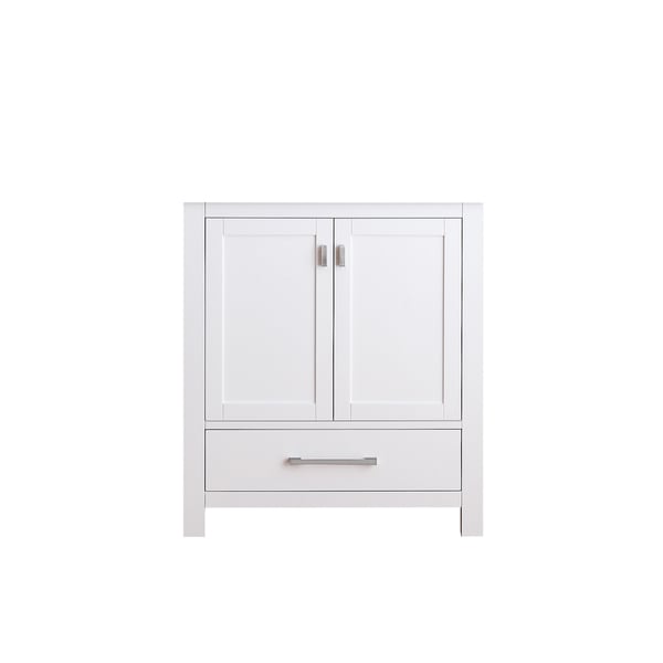 Avanity Modero 30-inch White Finish Vanity Only