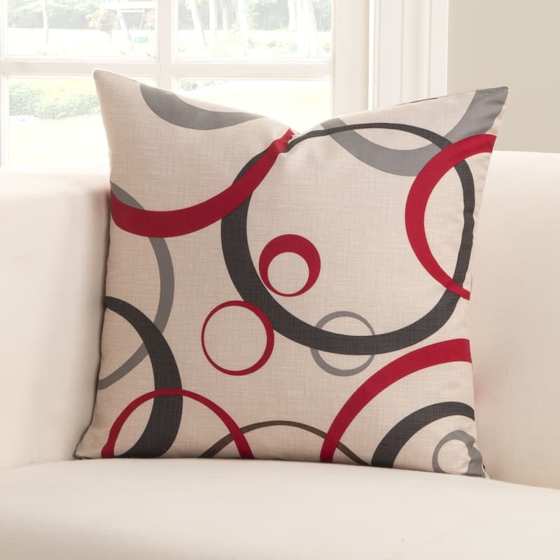 Siscovers Circlet Microfiber toss pillow - 16 x 16