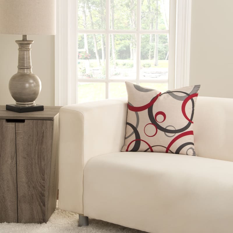 Siscovers Circlet Microfiber toss pillow