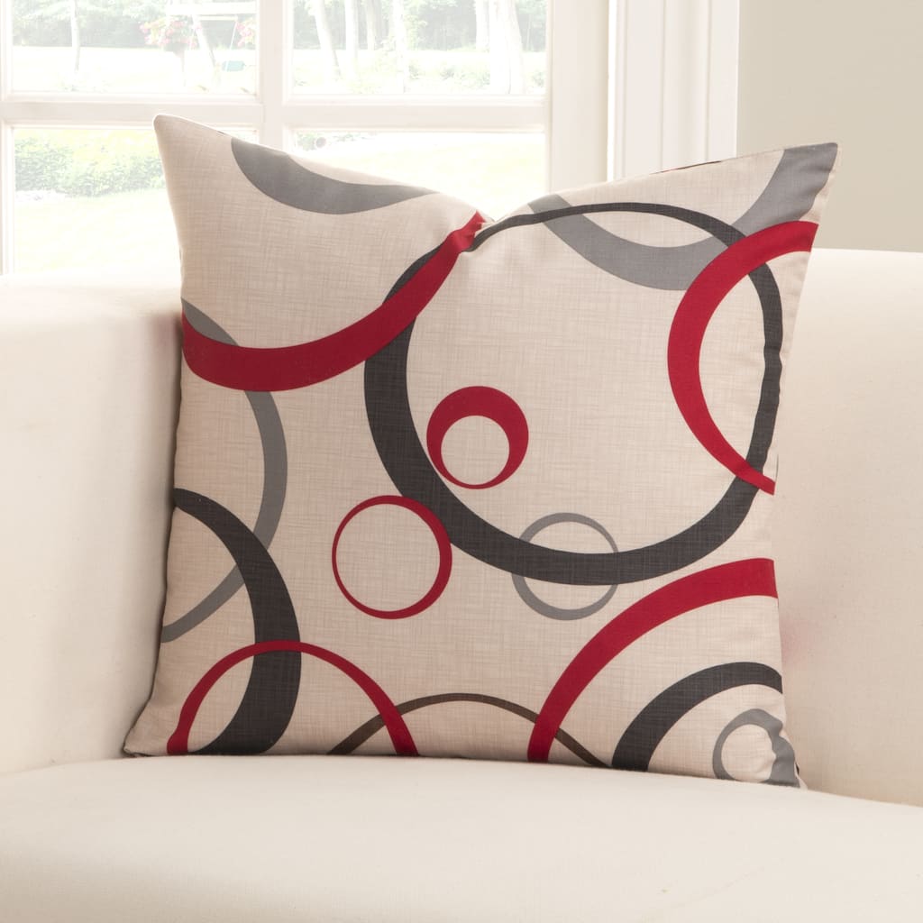 Siscovers Circlet Microfiber toss pillow