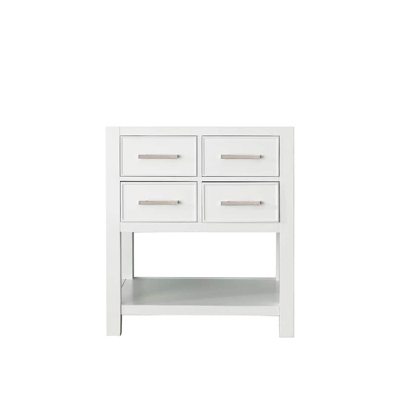 Avanity Brooks 30-inch White Finish Vanity
