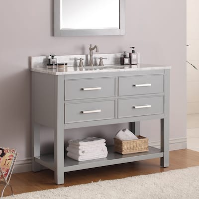 Avanity Brooks 42-inch Vanity in Chilled Gray Finish