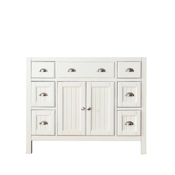 Avanity Hamilton 42-inch Vanity Only in French White Finish