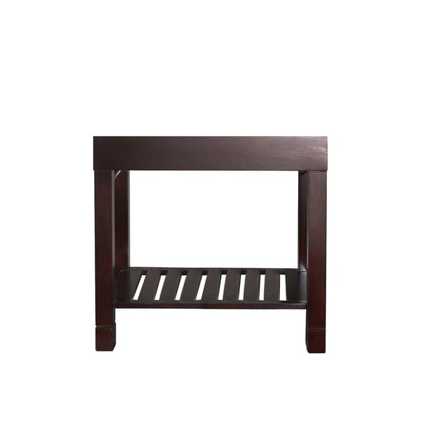 Avanity Loft 36-inch Dark Walnut Finish Vanity Only