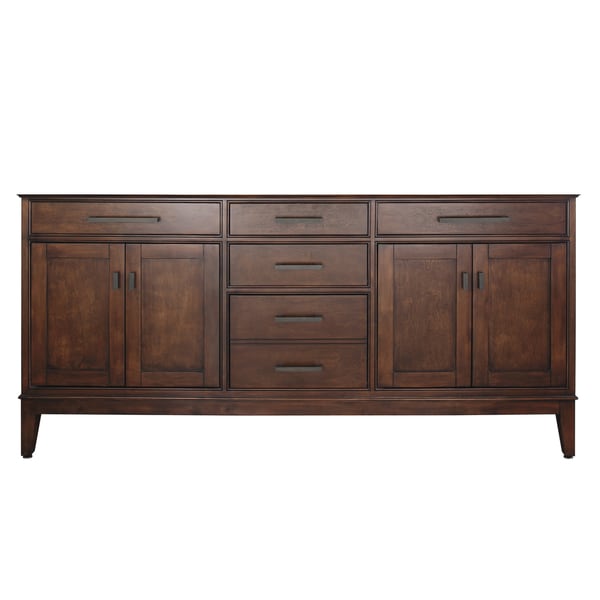 Avanity Madison 72-inch Tobacco Finish Vanity Only