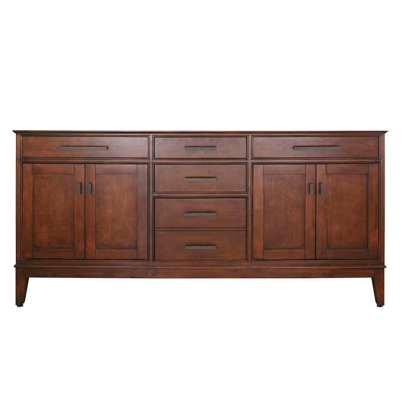 Avanity Madison 72-inch Tobacco Finish Vanity Only