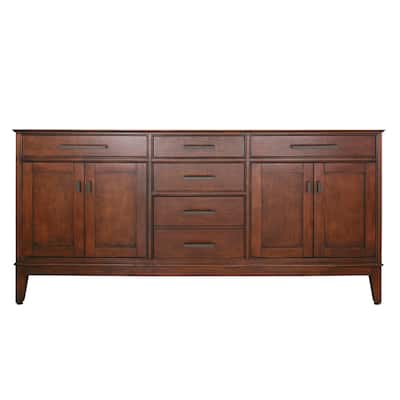Avanity Madison 72-inch Tobacco Finish Vanity Only
