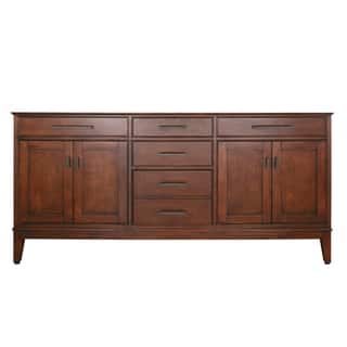 Avanity Madison 72-inch Tobacco Finish Vanity Only