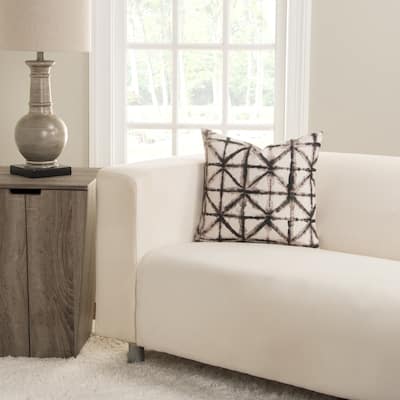 SIScovers Reflection Tan and Brown Polyester Accent Pillow