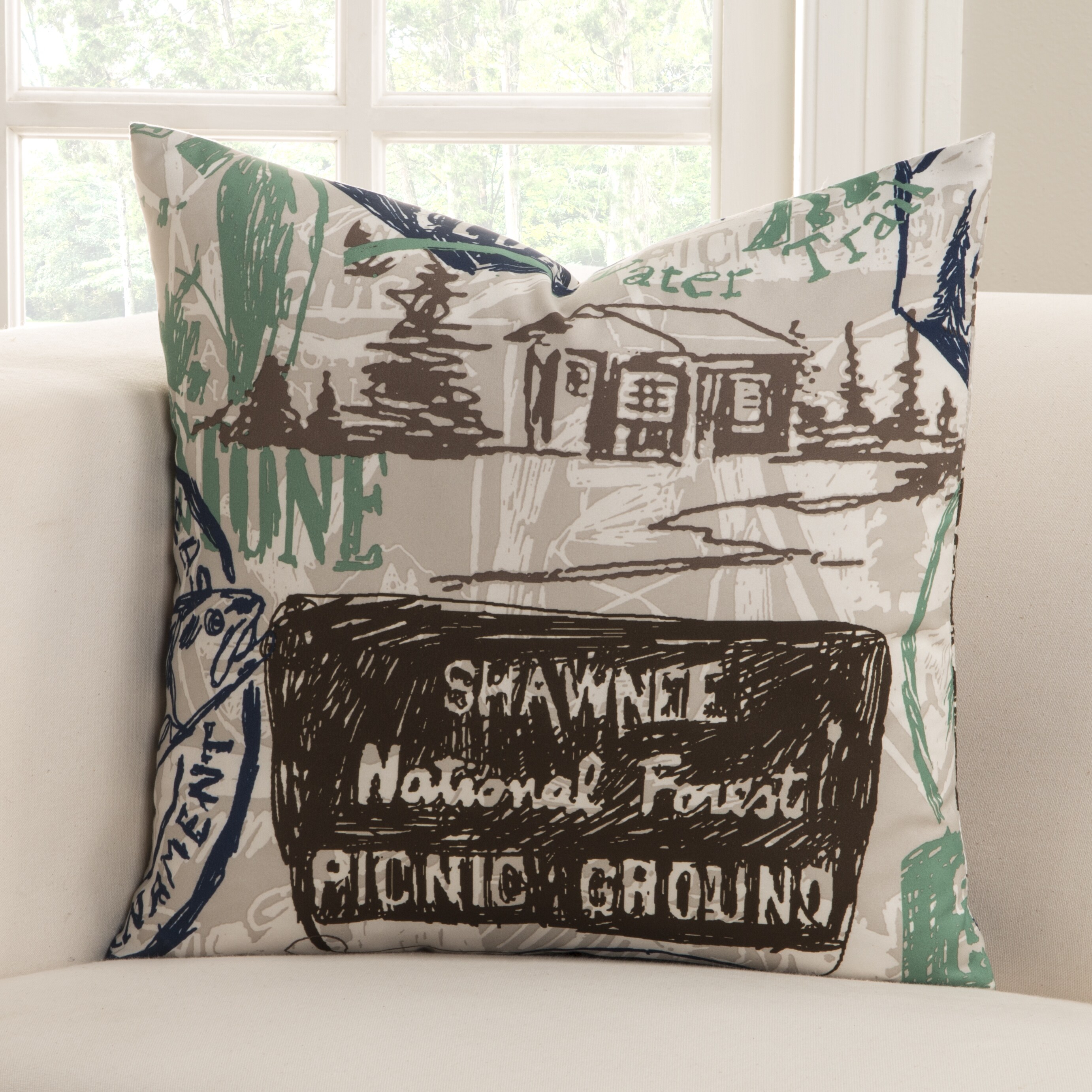 Shop Parks And Rec Accent Pillow Free Shipping On Orders Over