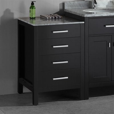 London 20 Inch Espresso Bathroom Vanity Cabinet Espresso Single Vanities Ebay