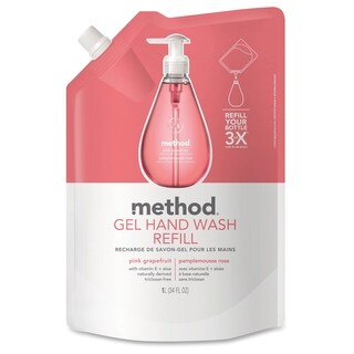 Method Products Pink Grapefrt Gel Hand Wash Refill