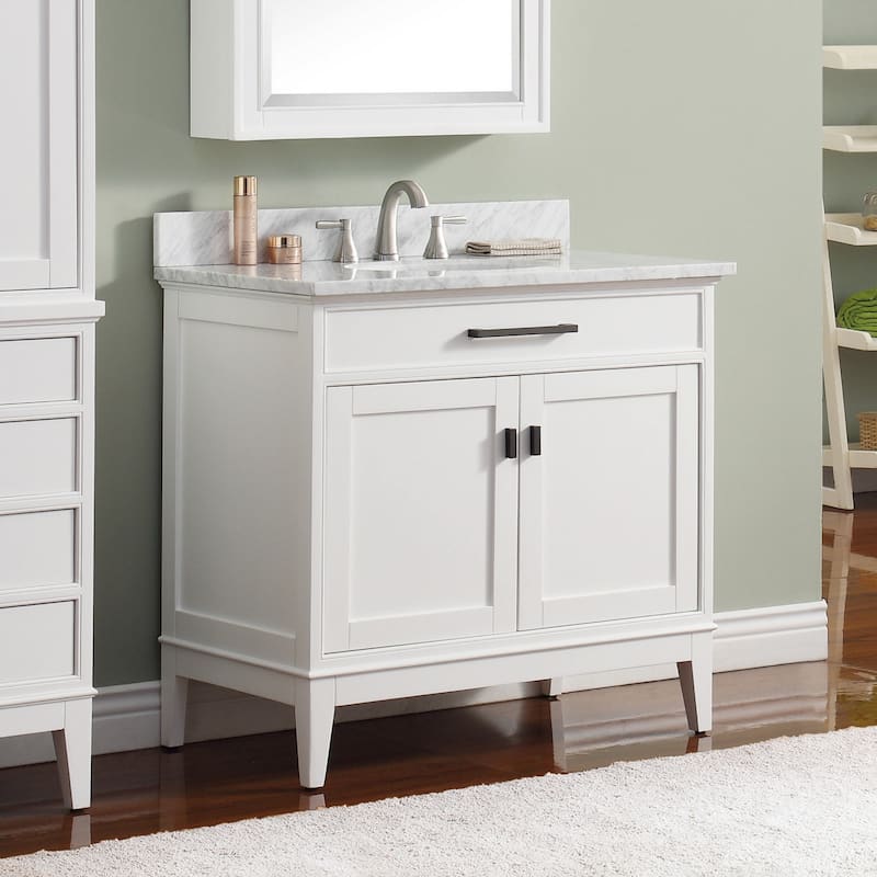 Avanity Madison 36-inch Vanity Only in White