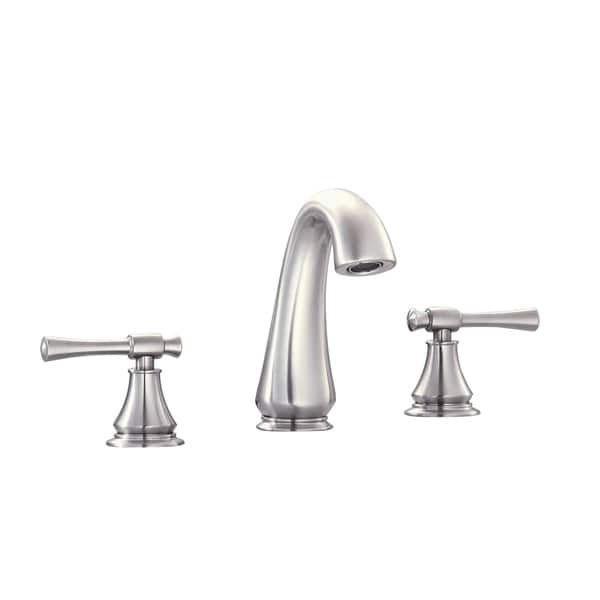 Triton Wall-Mount Bathroom Faucet - Lever Handles - Oil Rubbed Bronze