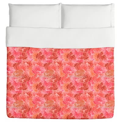 Covered with Roses Duvet