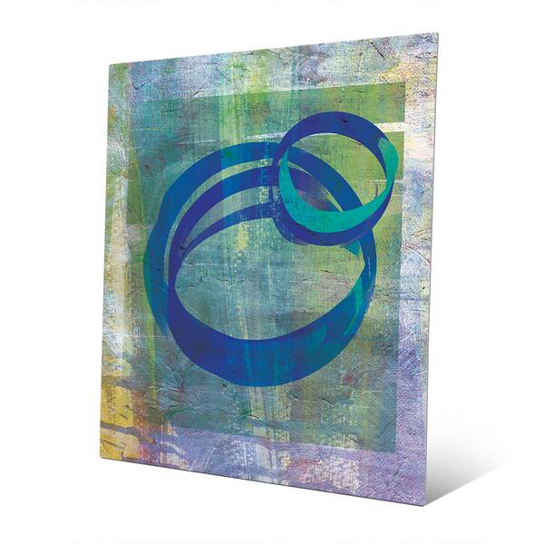 Twin Cobalt Circles' Metal Wall Art Bed Bath & Beyond 12535252