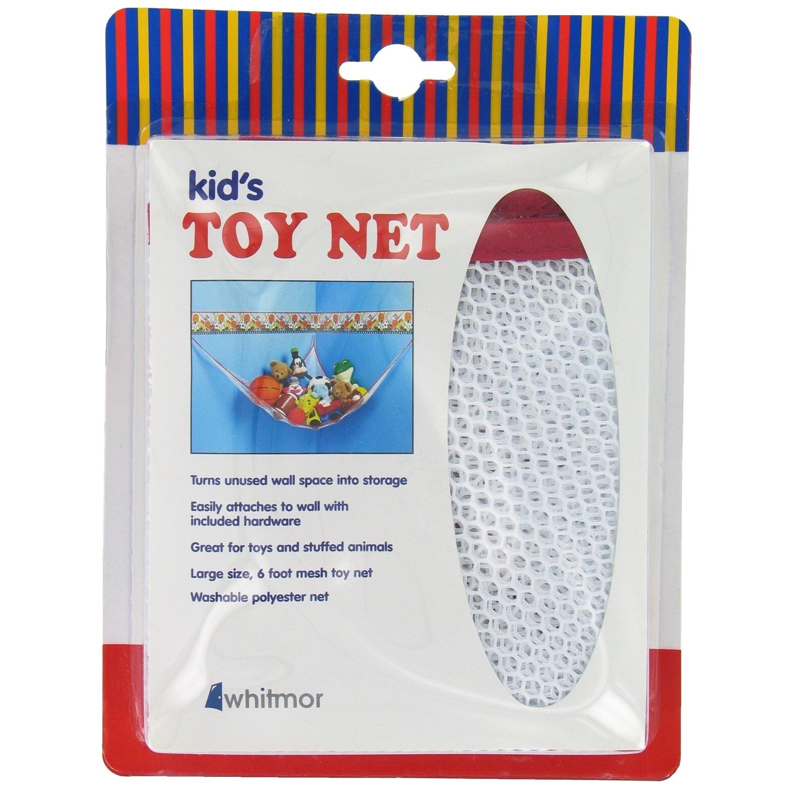 Whitmor 6256413 Kids Toy Net White eBay