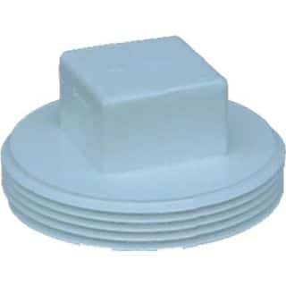 slide 1 of 1, Genova Products 41840 4" Styrene Clean-Out Plug