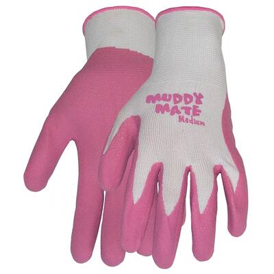 Boss Gloves 9401PM Bubble Gum Pink Muddy Mate Premium Gloves