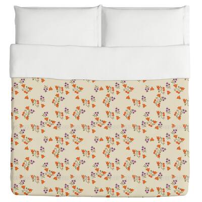 Mille Fleurs On Beige Duvet