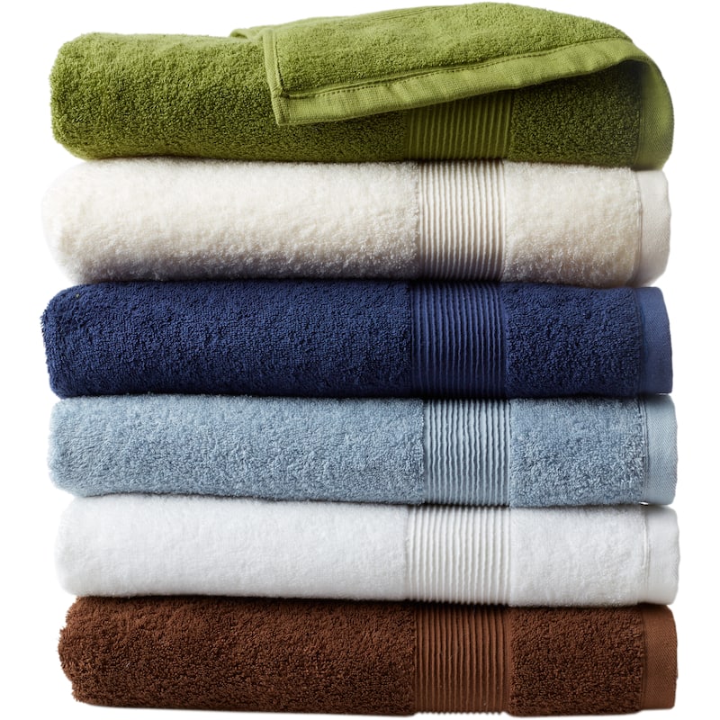 Soft Touch Cotton Bath 6-piece Towel Set