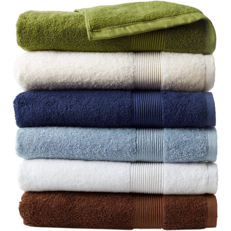 Soft Touch Cotton Bath 6-piece Towel Set