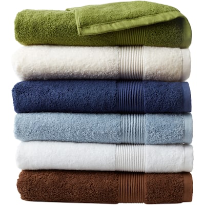Soft Touch Cotton Bath 6-piece Towel Set - N/A