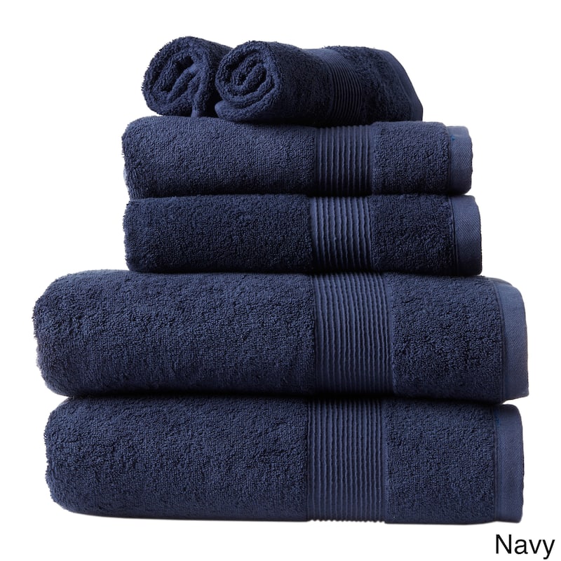 Soft Touch Cotton Bath 6-piece Towel Set