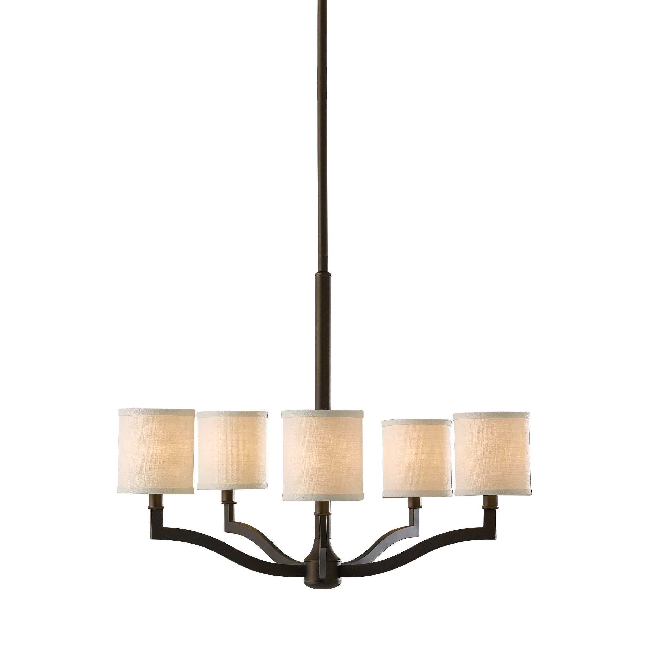 Feiss Stelle 5 Light Oil Rubbed Bronze Chandelier (5 - Light Stelle) - Chandeliers For Bedrooms by Overstock.com