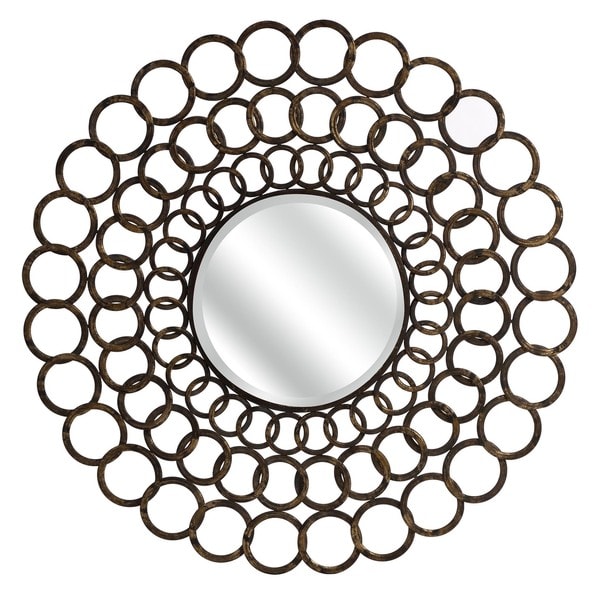 Ring Mirror - Brown/Silver - A/N