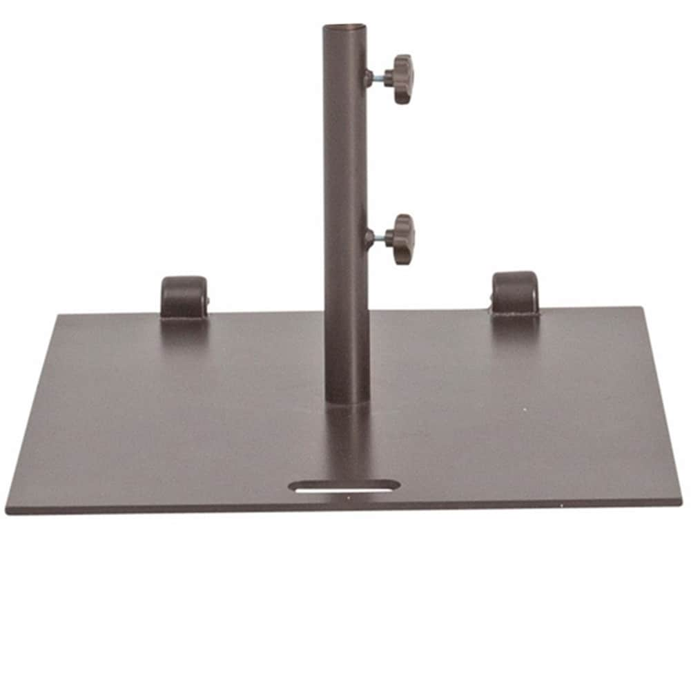 Shop Black Friday Deals On Alpine 24 Inch Square Wheeled Umbrella Base Stand By Havenside Home Overstock 12542219