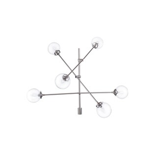 Carson Carrington Tomten Chandelier (Silver) - Chandeliers For Bedrooms by Overstock.com