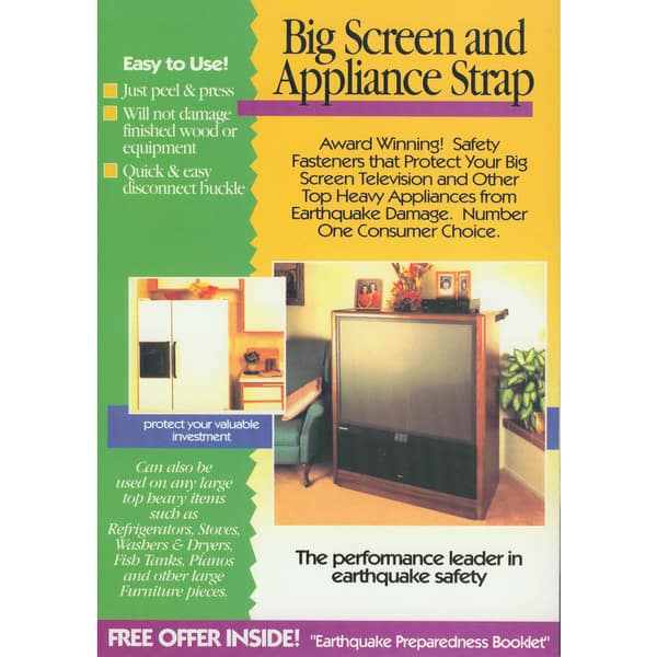 Quake Hold 4508 Big Screen & Appliance Strap