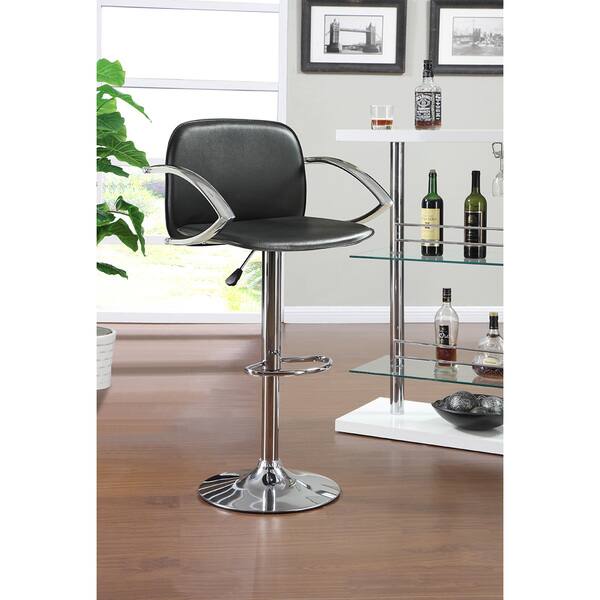 Coaster Company Black Metal and Foam Bar Stool Bed Bath & Beyond