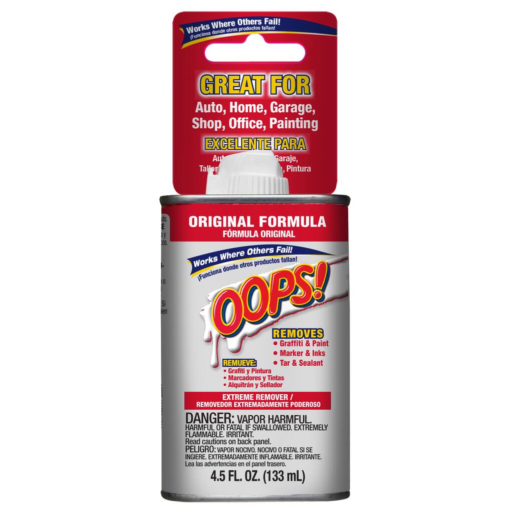 Oops! 1026E 4.5 Oz Oops! All Purpose Remover