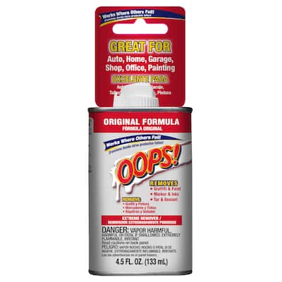 Oops! 1026E 4.5 Oz Oops! All Purpose Remover