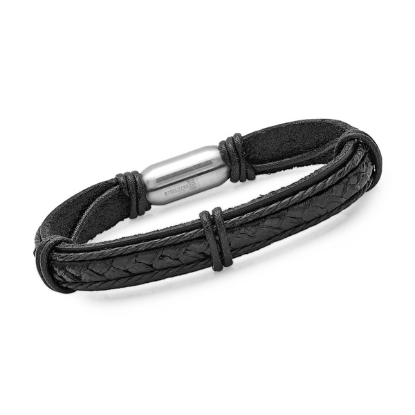 Mens Real Leather Bracelet Hot Sale, 57% OFF | www.ingeniovirtual.com