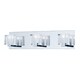 preview thumbnail 1 of 0, Maxim Lighting Blocs LED Bath Vanity Fixture - Silver