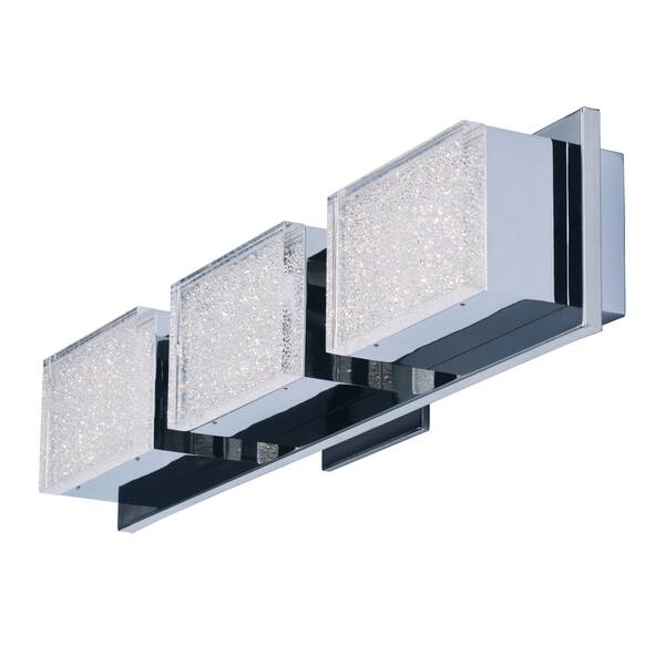 slide 1 of 1, Pizzazz LED Wall Sconce - Silver