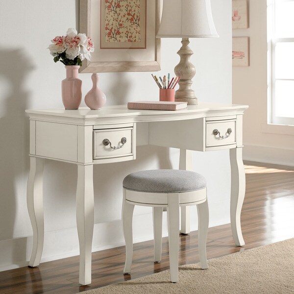Shop NE Kids Kensington Queen Anne Antique White Writing Desk - Free NE Kids Kensington Queen Anne Antique White Writing Desk - Shop NE Kids Kensington Queen Anne Antique White Writing Desk - Free