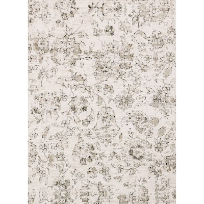 Alexander Home Verona Shabby Chic Botanical and Floral Rug