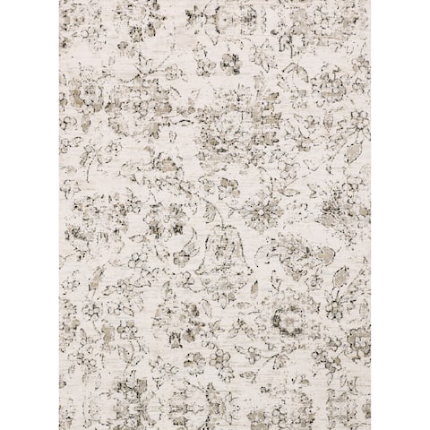 Alexander Home Verona Shabby Chic Botanical and Floral Rug
