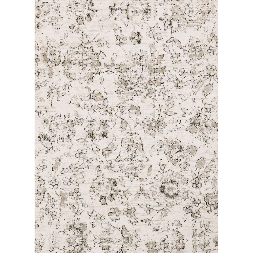 Alexander Home Verona Shabby Chic Botanical and Floral Rug